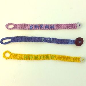 Name/letter VSCO friendship bracelets!